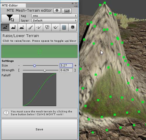 九艺圆明美术外包Unity地形编辑