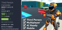 Unity3D编辑器扩充游戏工具Third Person Controller