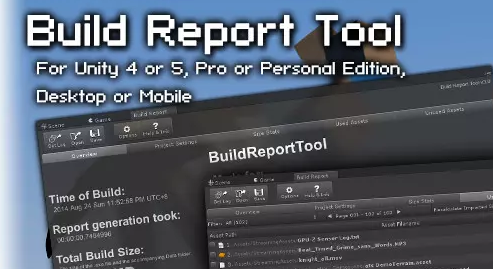 Unity3d插件:生成报表工具Build Report Tool