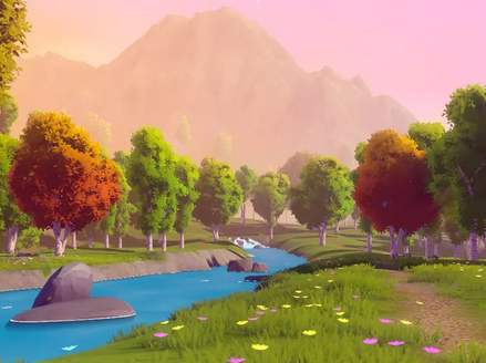 Unity3d:梦境自然：草地 Dreamscape Nature: Meadows
