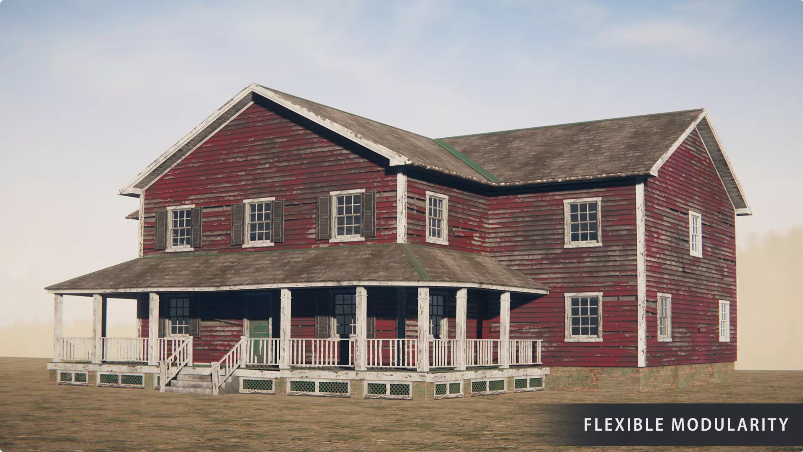 Screenshot_2020-04-27 HQ Retro Farmhouse (Modular) 3D 都市 Unity Asset Store(6).png
