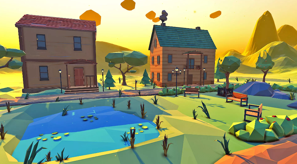 low poly_北京九艺圆明数字科技有限公司|游戏美术外包|官方网站