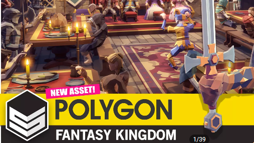 Unity3d模型资源幻想王国POLYGON - Fantasy Kingdom