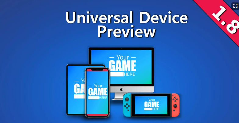 Unity3d插件:通用设备预览Universal Device Preview