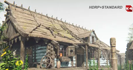 Unity3d模块化HDRP场景下载之模块化中世纪村庄HD