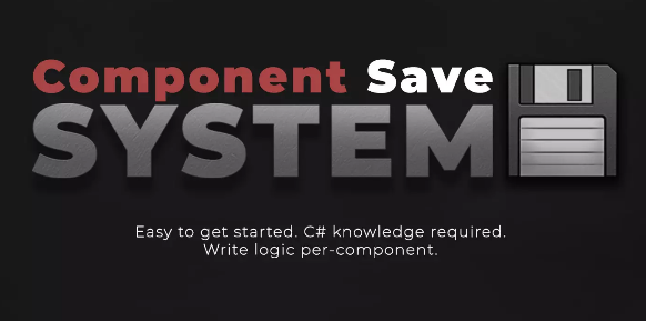 Unity3d插件:组件保存系统Component Save System