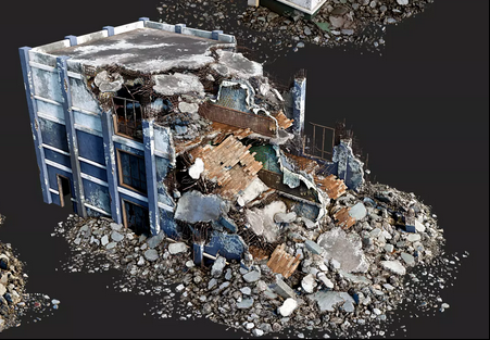 Unity3d:被毁的建筑装备 Destroyed Building Kit