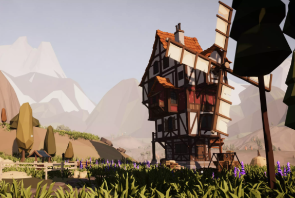Unity3d:山谷-URP-游戏就绪级别 Mountain Valley